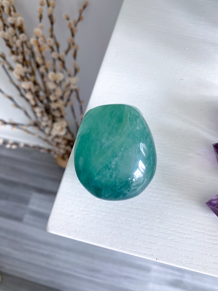 Green Fluorite Skull - Get Exact Piece