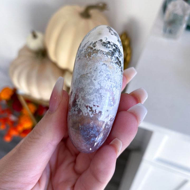 Jumbo Unicorn Jasper Palm Stone 