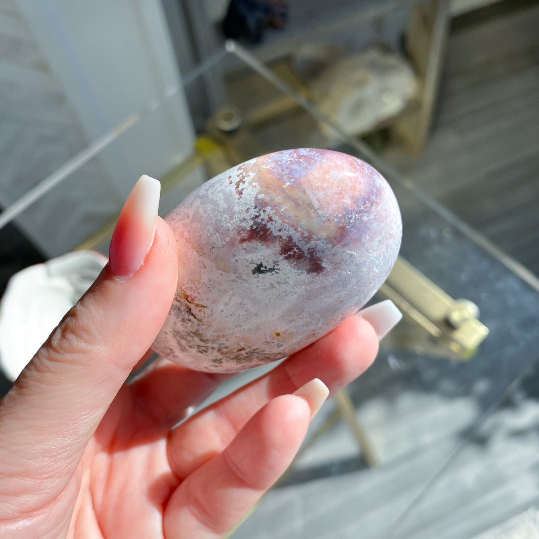 Jumbo Unicorn Jasper Palm Stone 