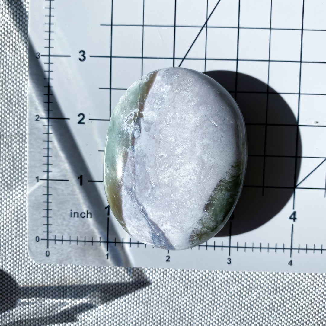 Jumbo Unicorn Jasper Palm Stone 