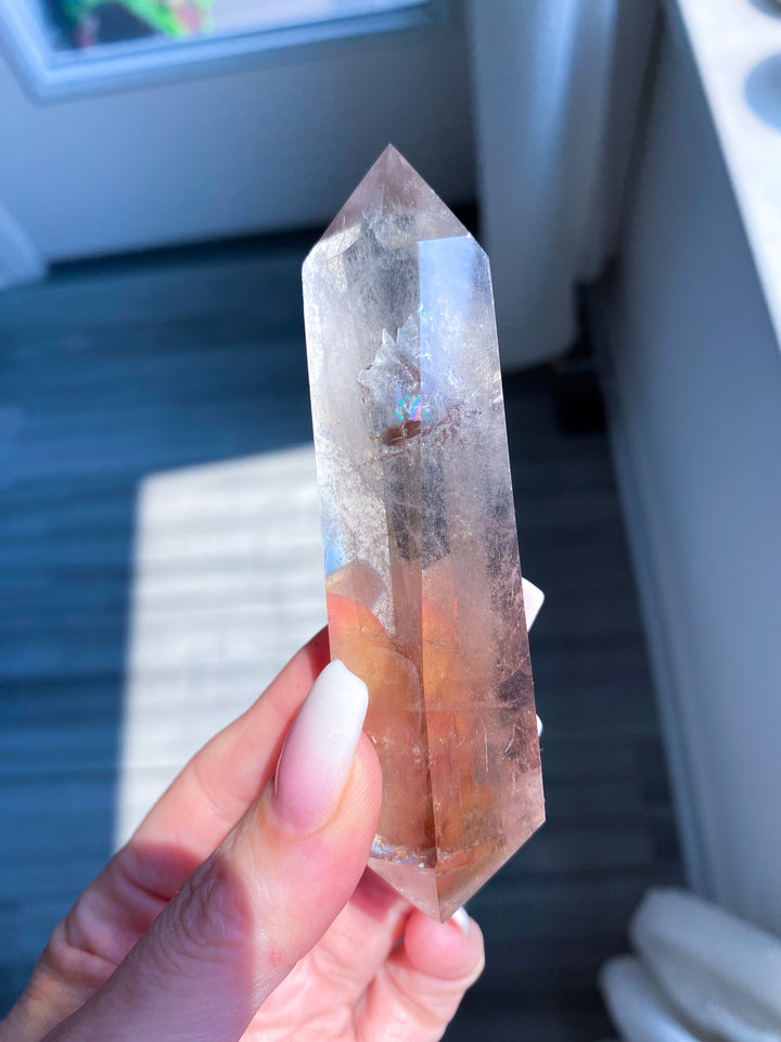 Ombre Smokey Quartz Double Terminated Wand 