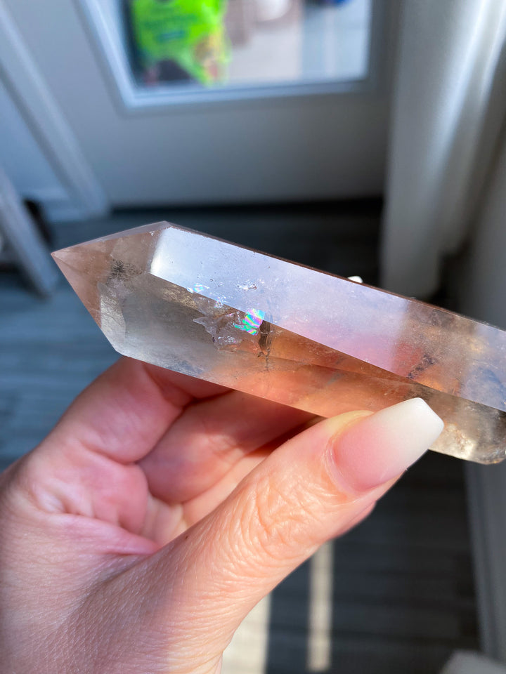 Ombre Smokey Quartz Double Terminated Wand 