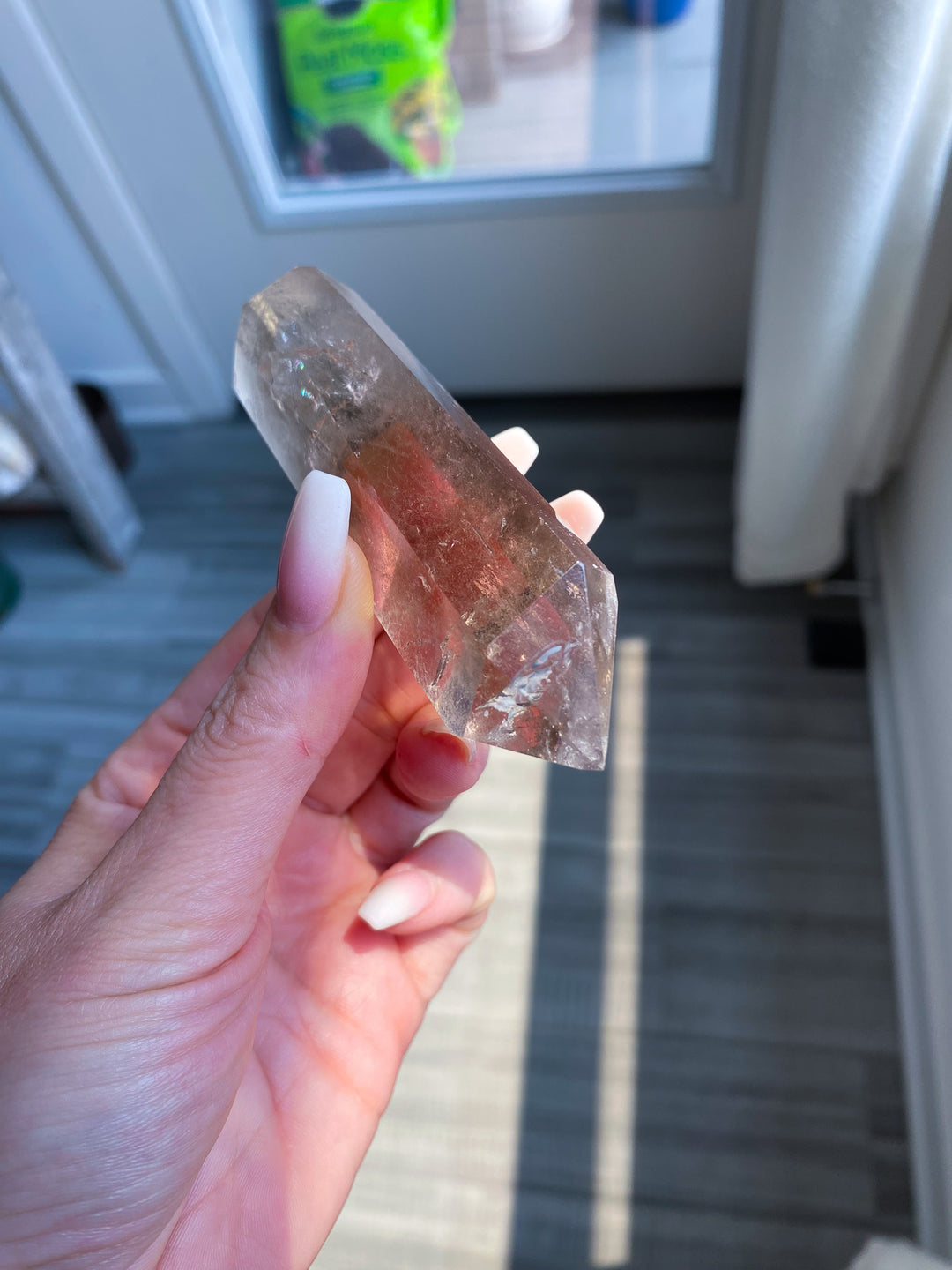 Ombre Smokey Quartz Double Terminated Wand 