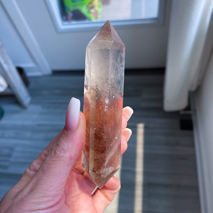 Ombre Smokey Quartz Double Terminated Wand 