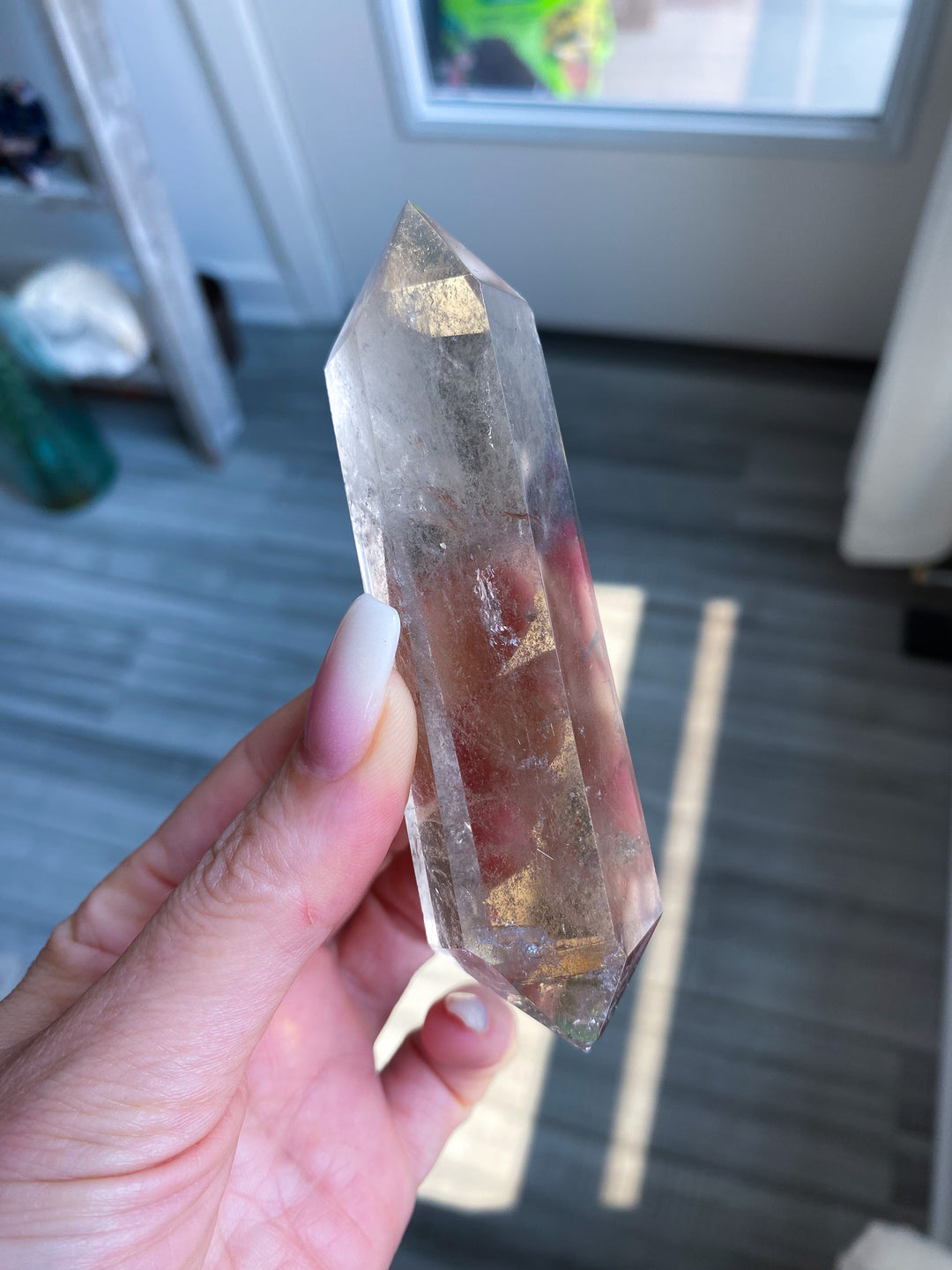 Ombre Smokey Quartz Double Terminated Wand 