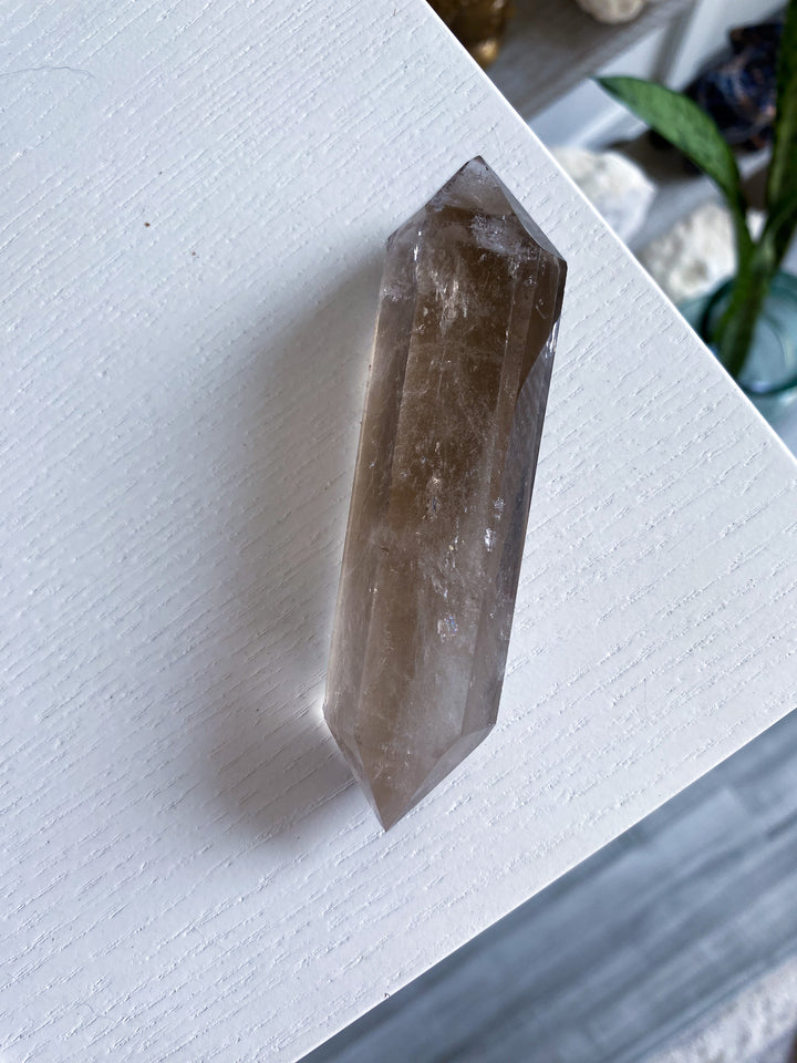 Ombre Smokey Quartz Double Terminated Wand 