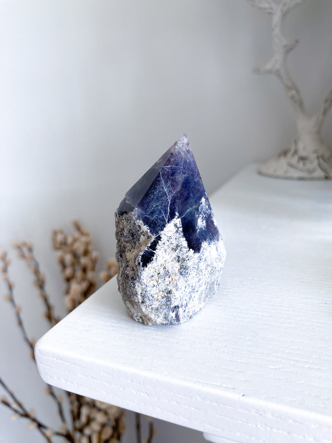 Small Blue Aventurine Point #1