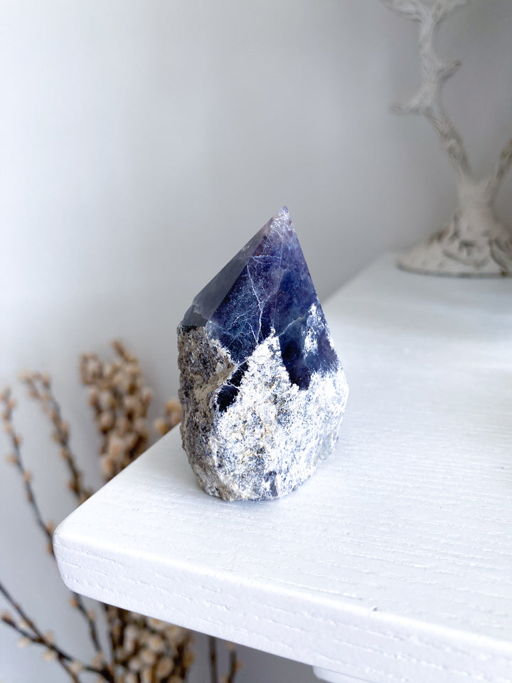 Small Blue Aventurine Point #1