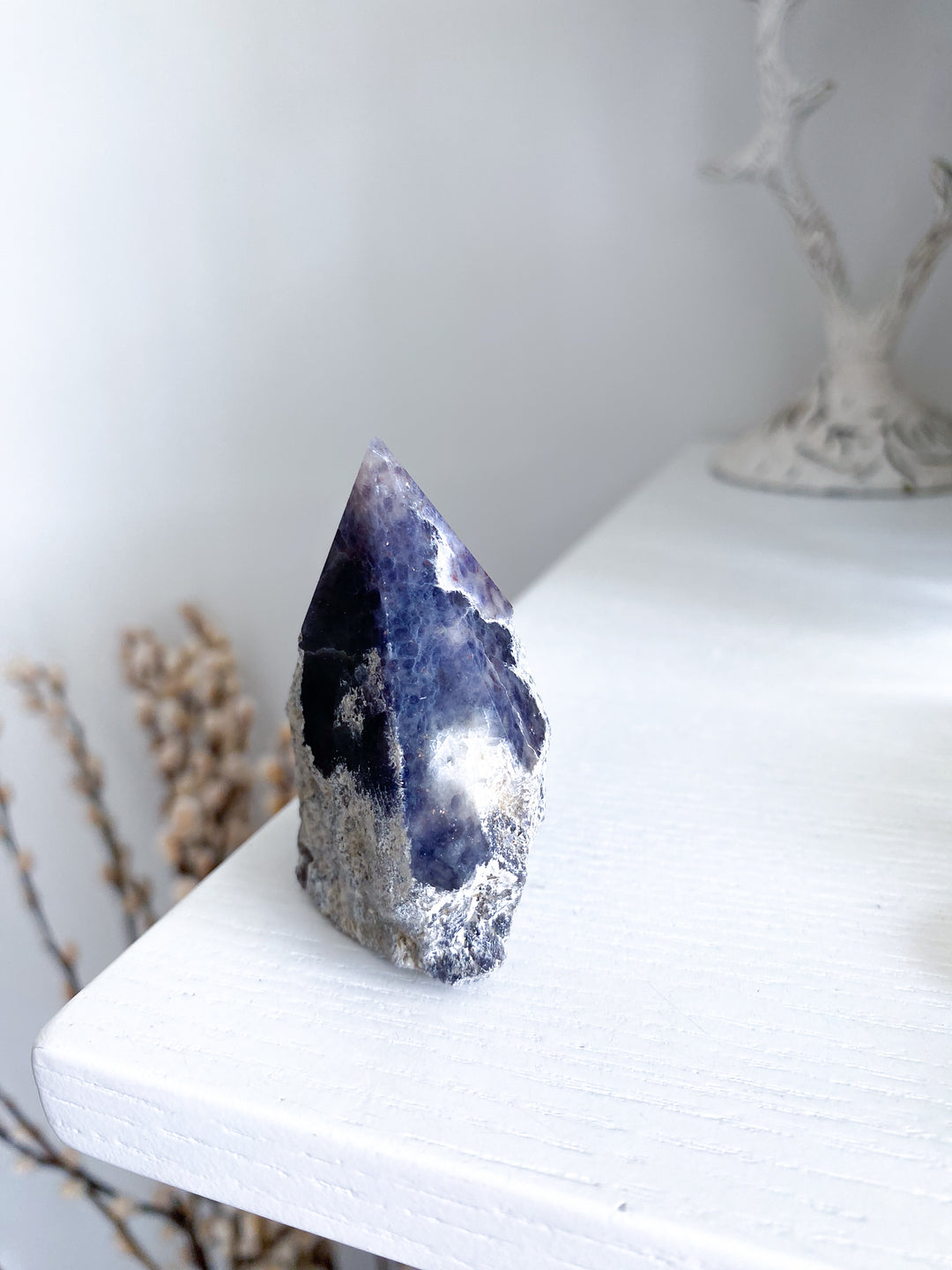 Small Blue Aventurine Point #1
