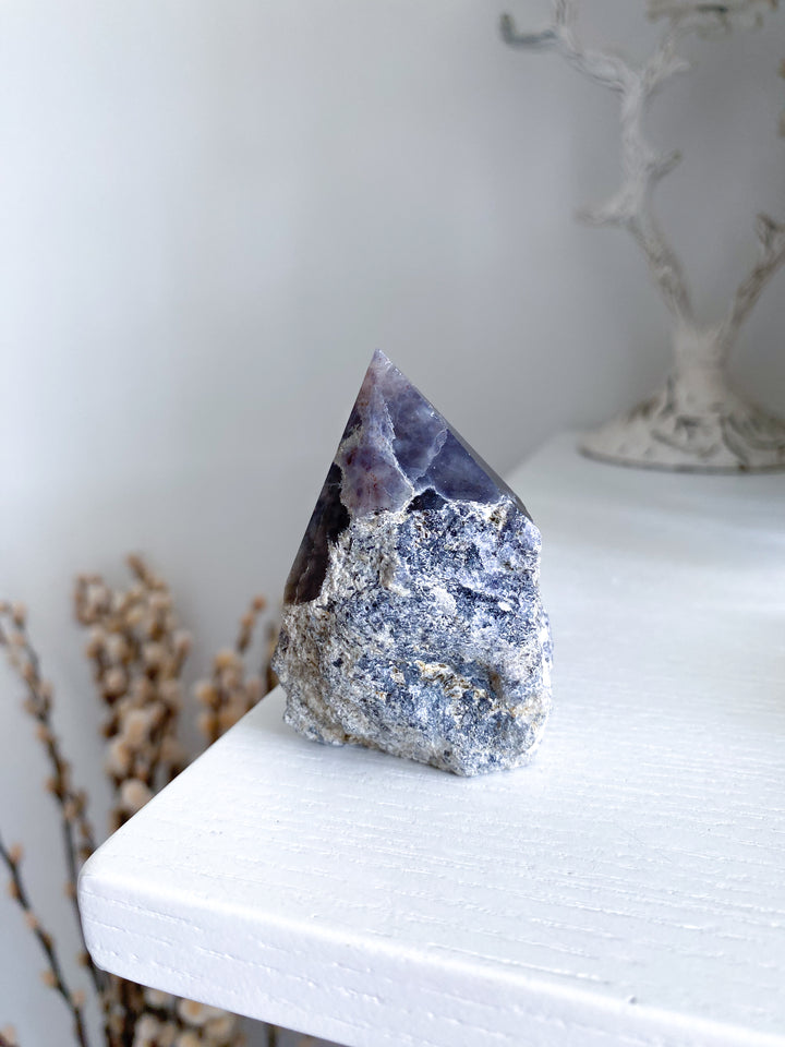 Small Blue Aventurine Point #1
