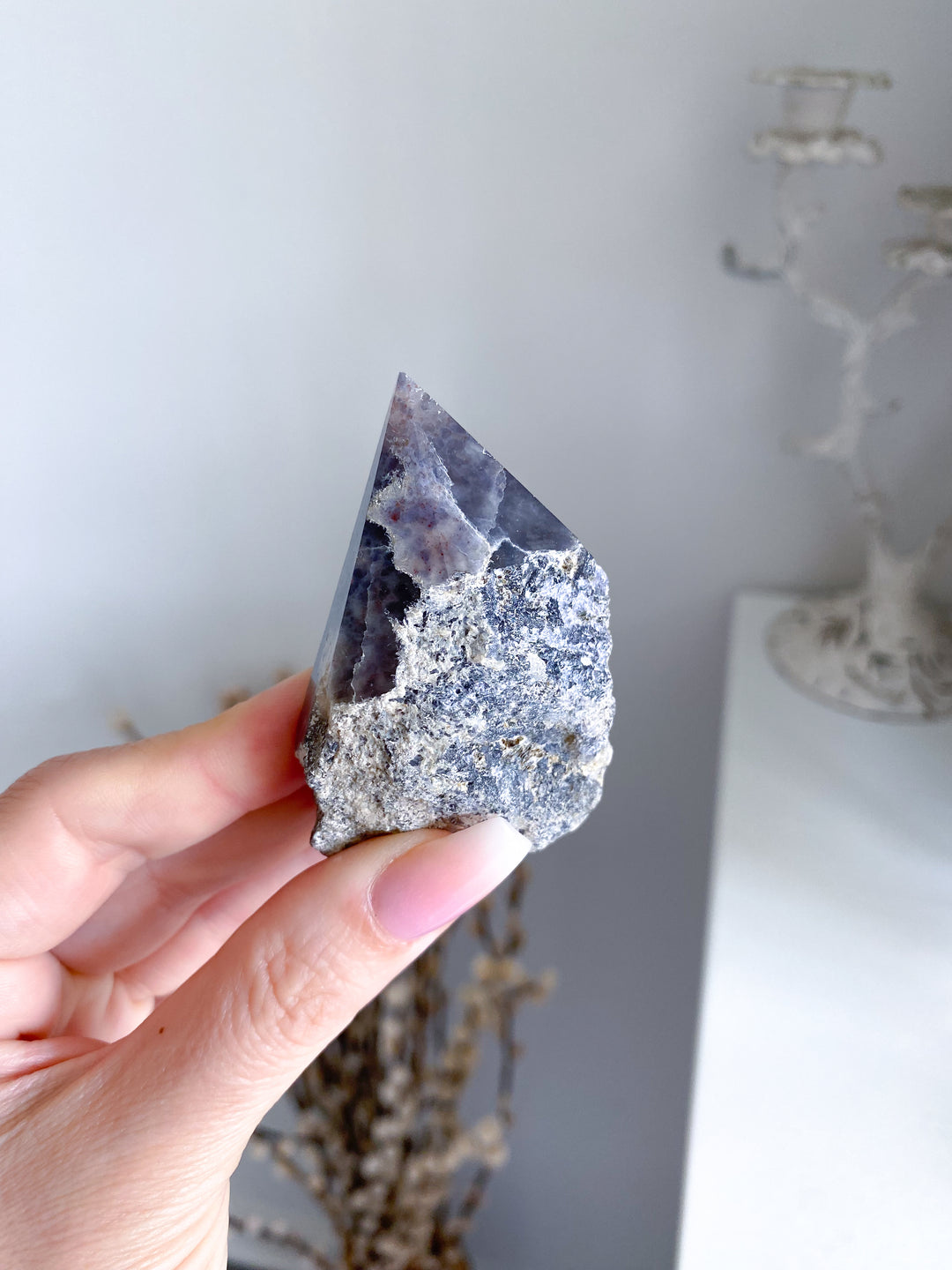 Small Blue Aventurine Point #1