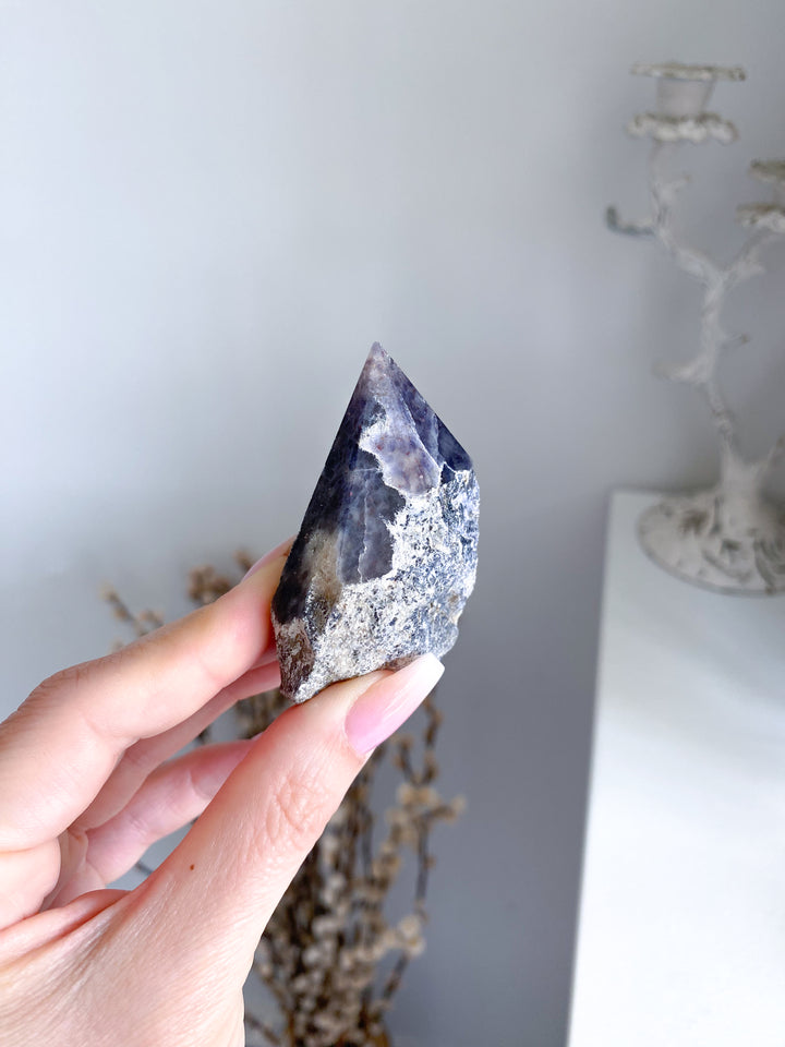 Small Blue Aventurine Point #1
