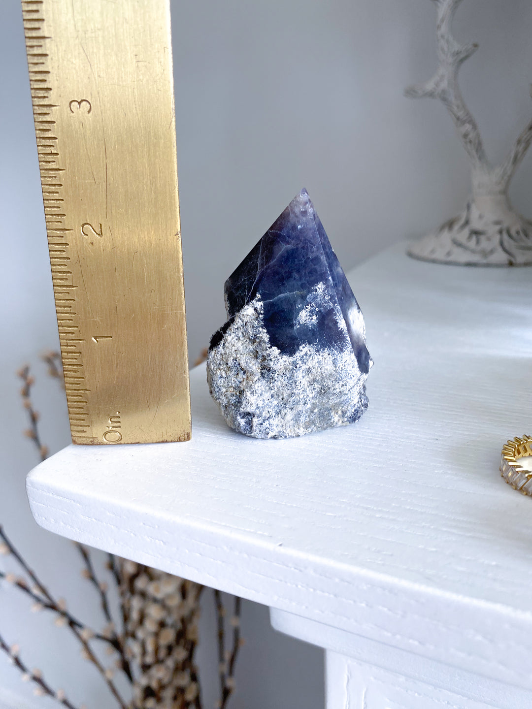 Small Blue Aventurine Point #1