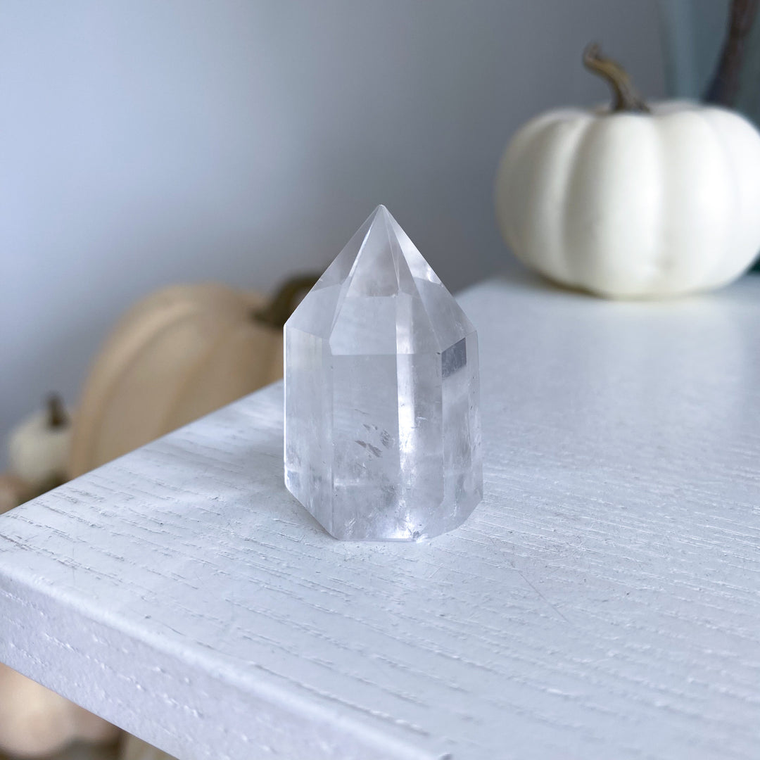 Mini Clear Quartz Tower 