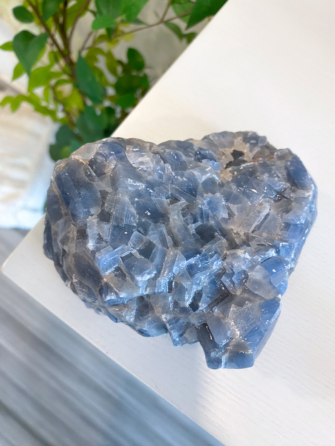 LARGE Gummy Blue Calcite