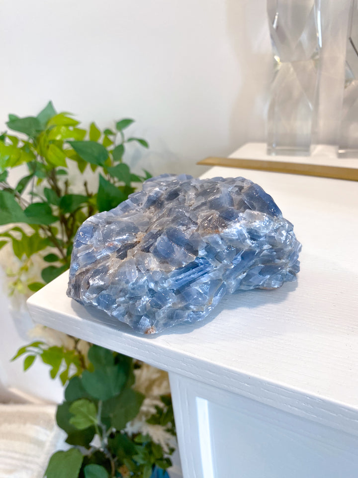 LARGE Gummy Blue Calcite