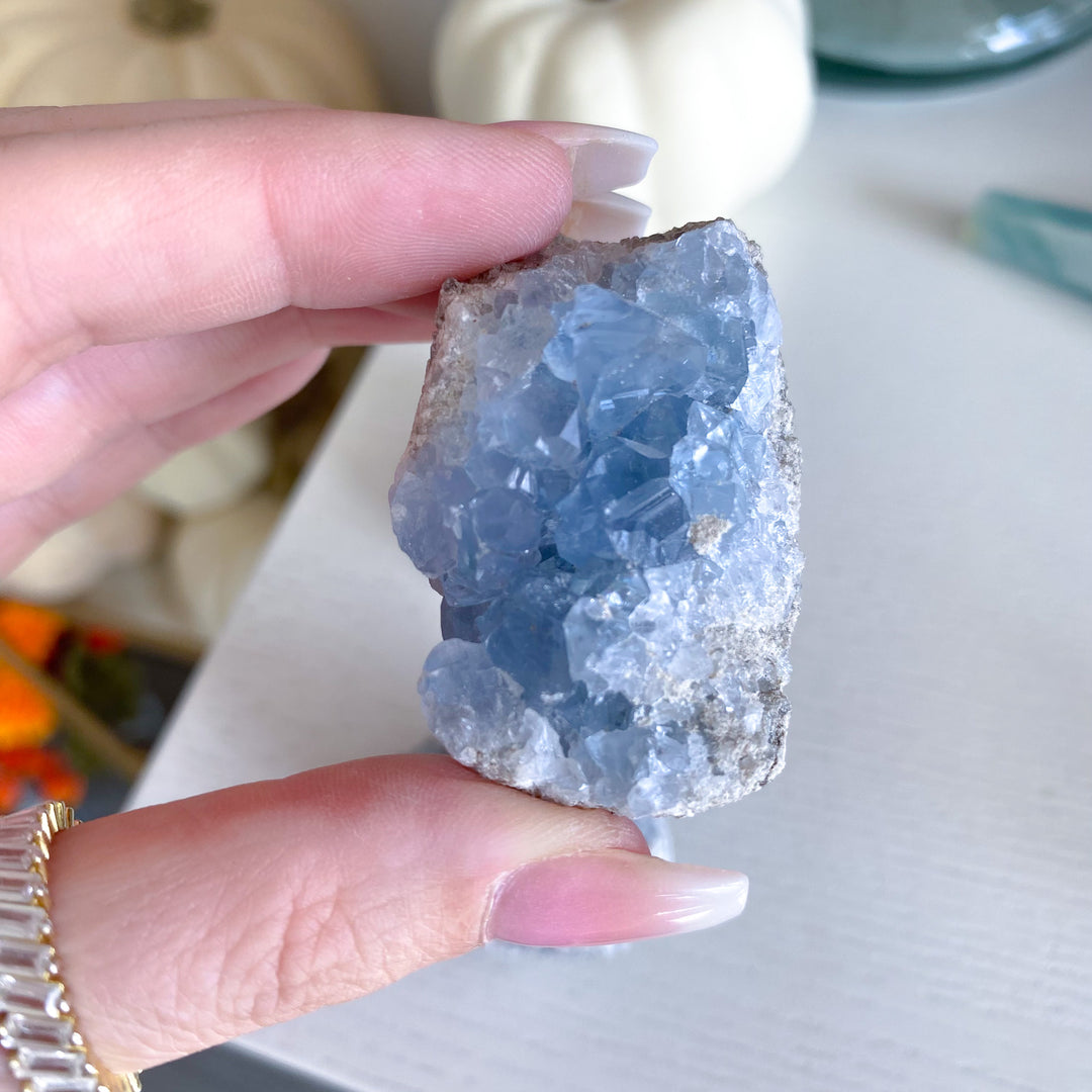 Small Celestite Cluster - Choose Your Piece