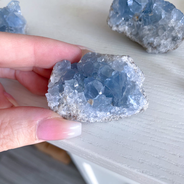 Small Celestite Cluster - Choose Your Piece