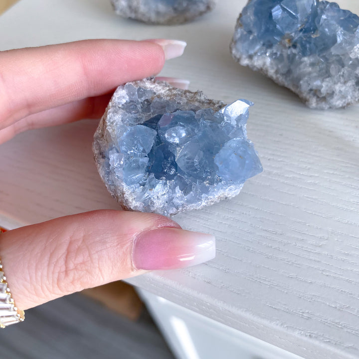 Small Celestite Cluster - Choose Your Piece