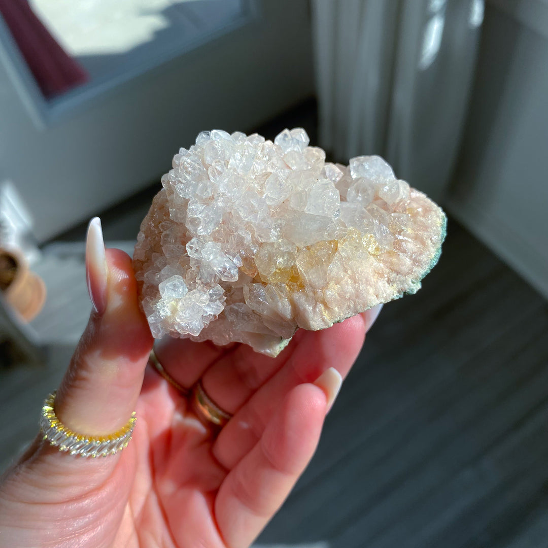 Pink Amethyst Cluster 