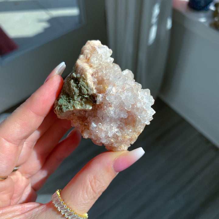 Pink Amethyst Cluster 