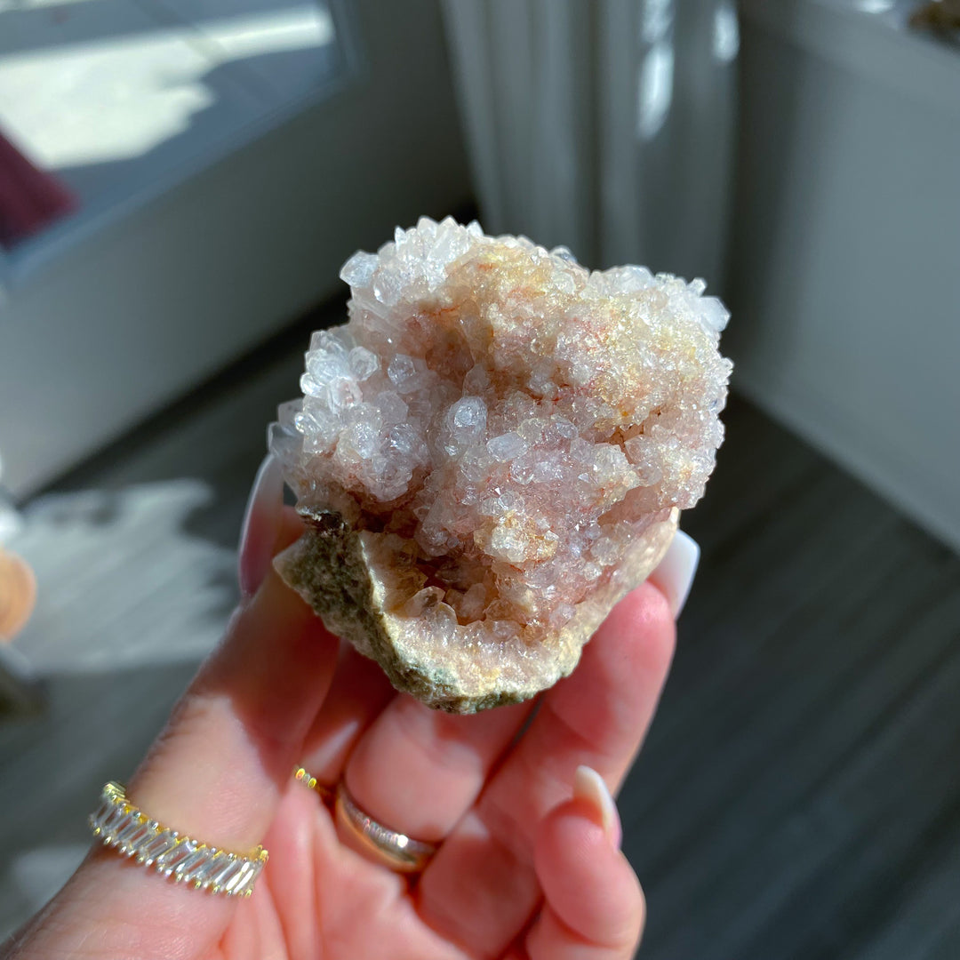 Pink Amethyst Cluster 