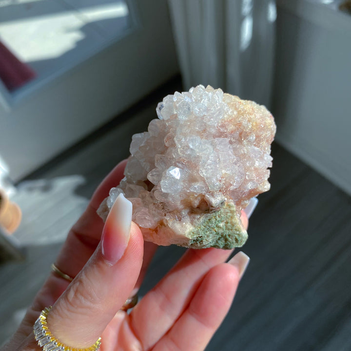Pink Amethyst Cluster 