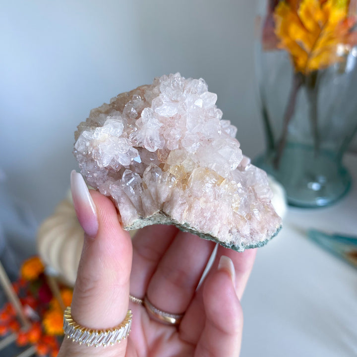Pink Amethyst Cluster 