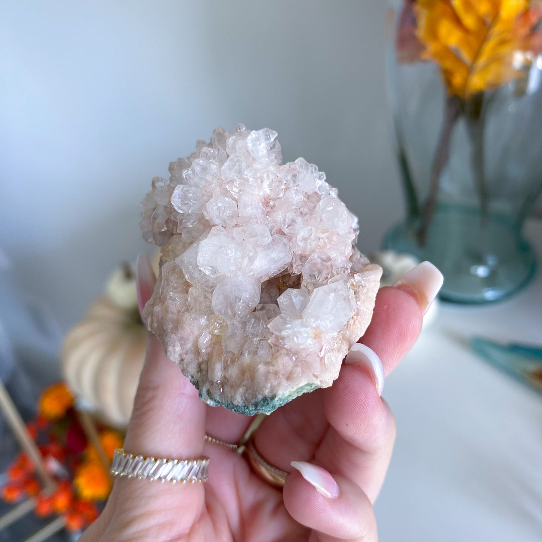 Pink Amethyst Cluster 