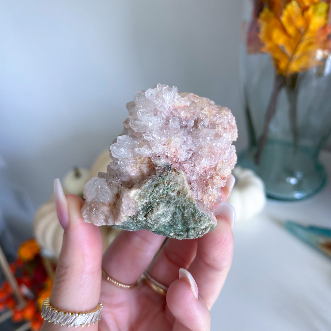 Pink Amethyst Cluster 