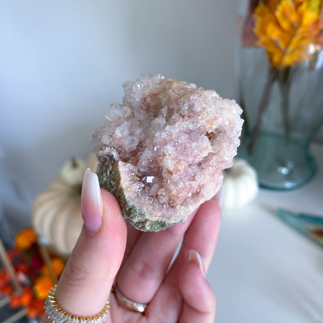 Pink Amethyst Cluster 