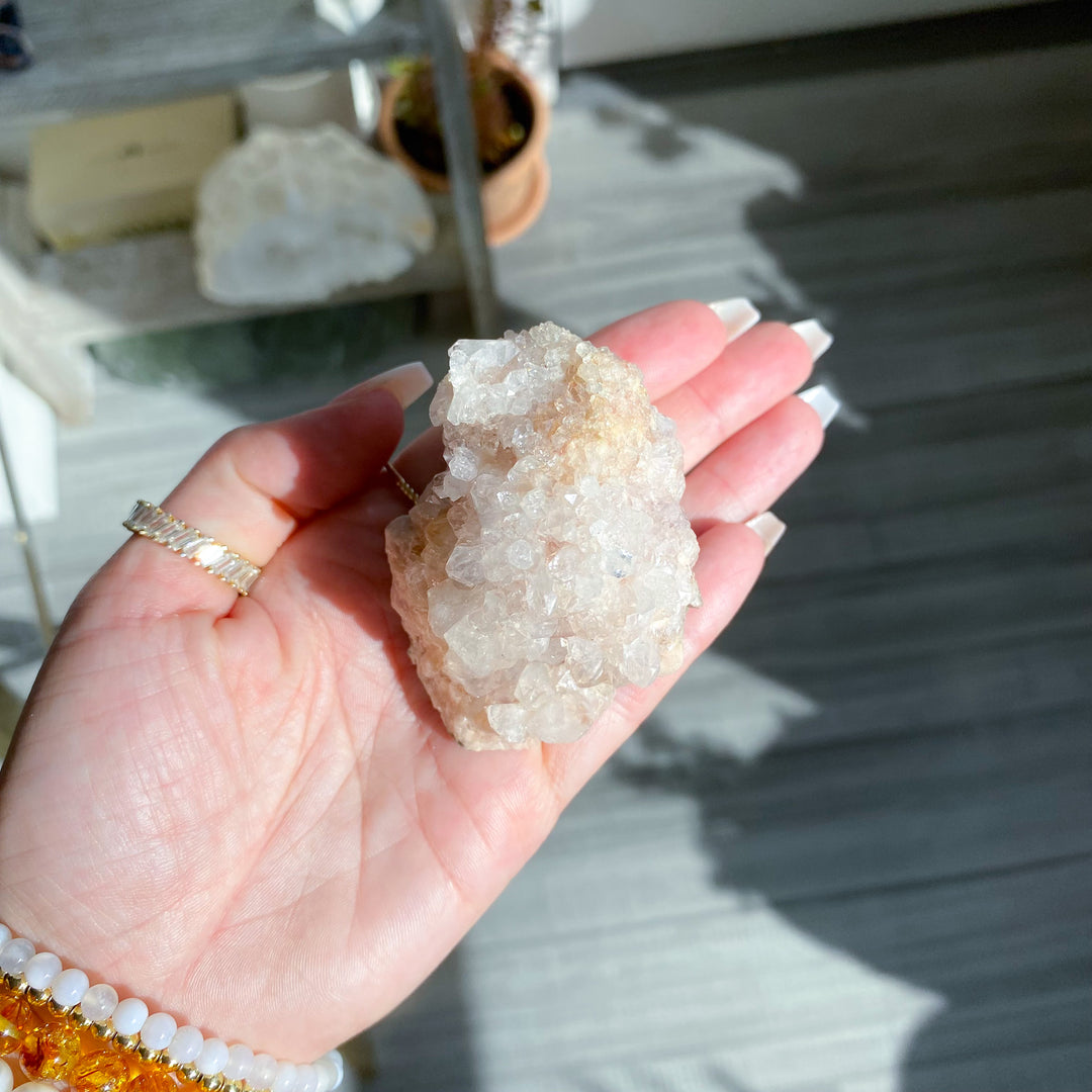 Pink Amethyst Cluster 
