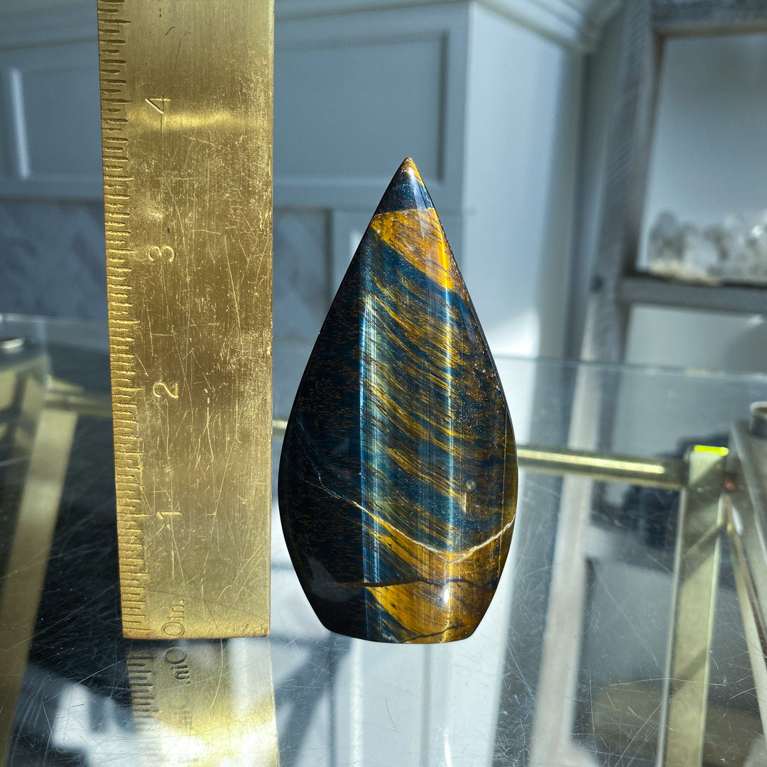 Blue Tiger Eye Flame 