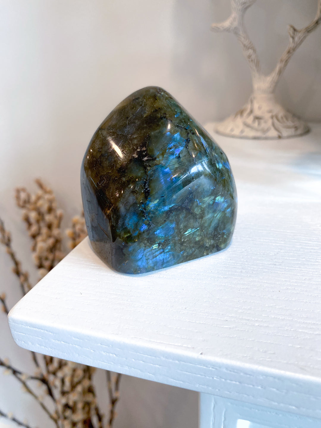 FLASHY Electric Blue Labradorite Free Form #9