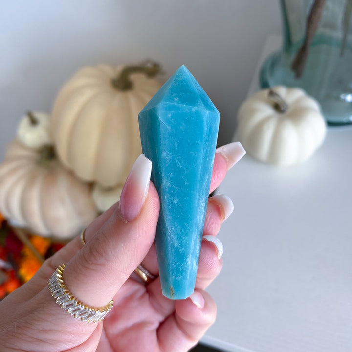 Small, Bright Amazonite Wand 