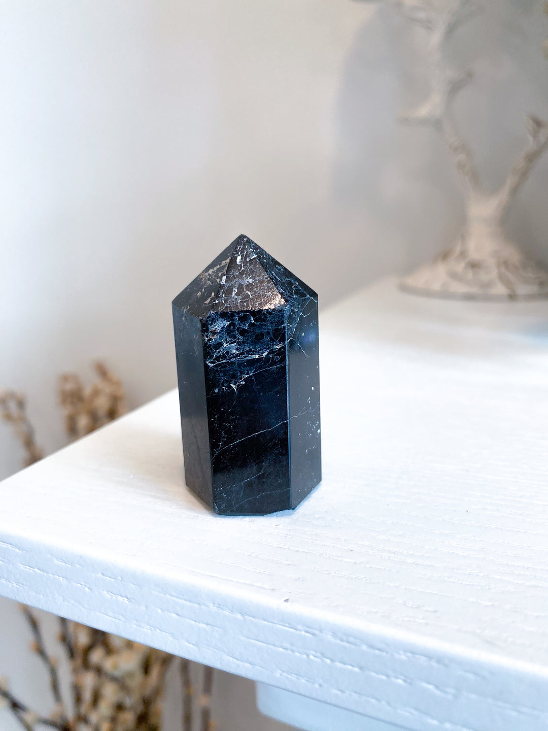 Small Black Tourmaline Tower #10
