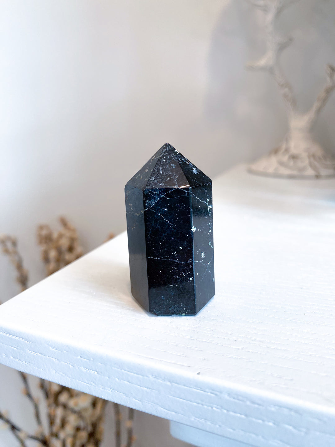 Small Black Tourmaline Tower #10