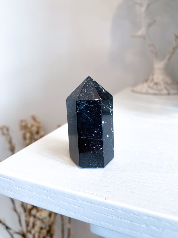 Small Black Tourmaline Tower #10