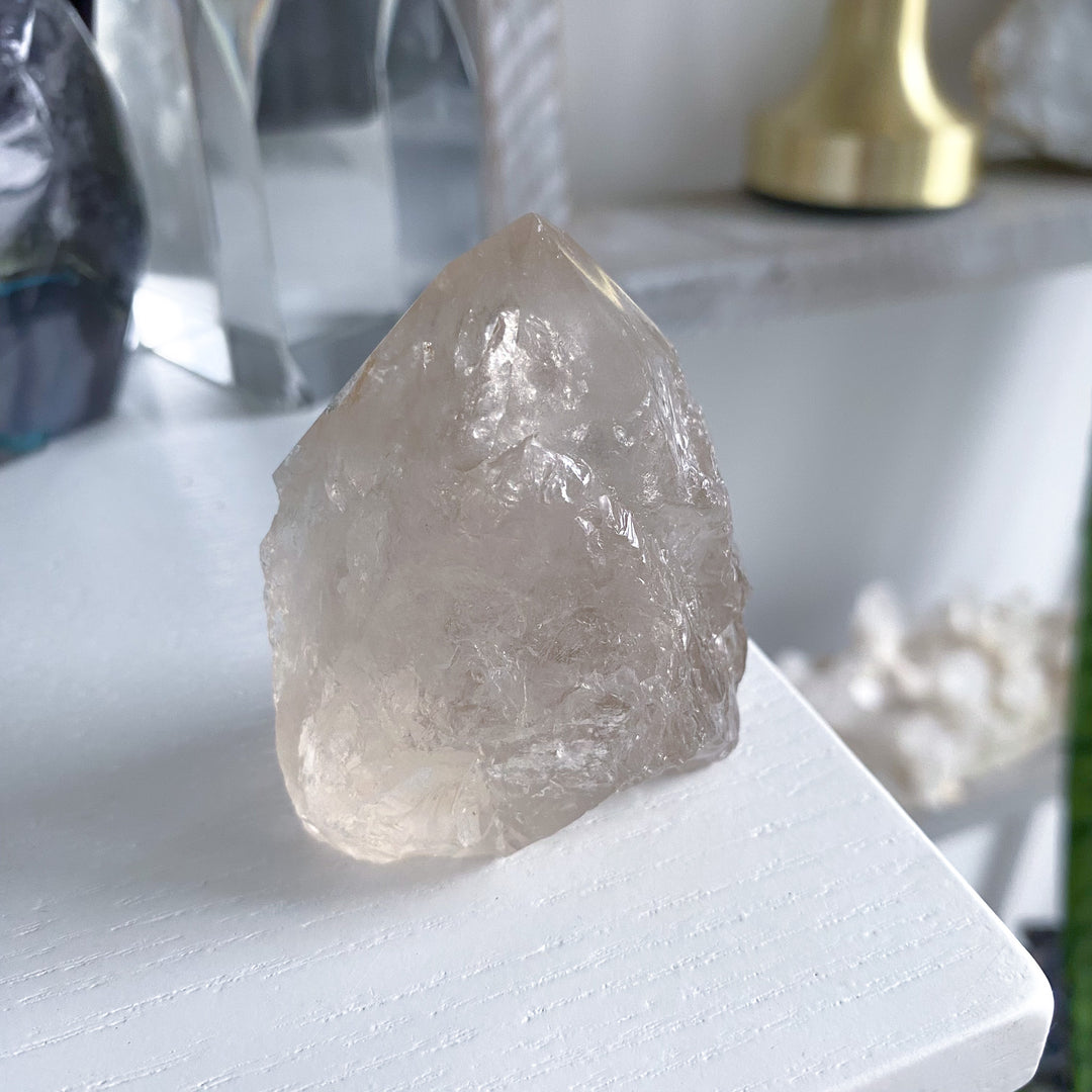 Unique Natural Citrine Top Polish 