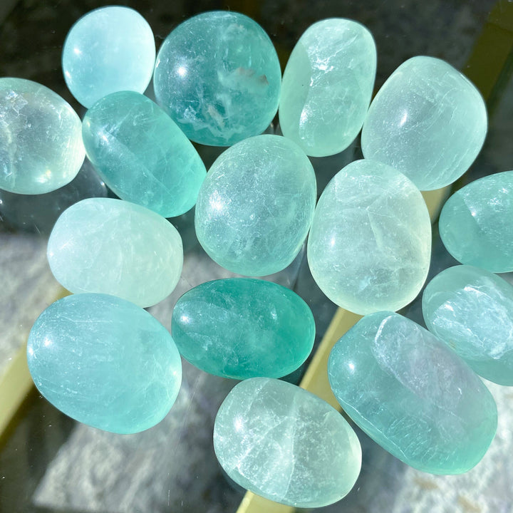 Green Fluorite Tumble