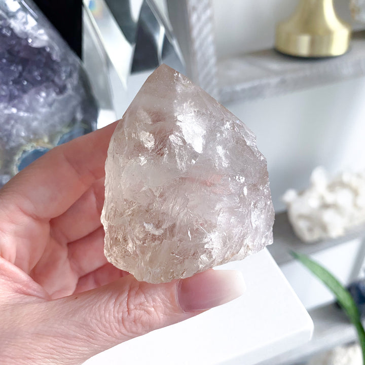 Unique Natural Citrine Top Polish 