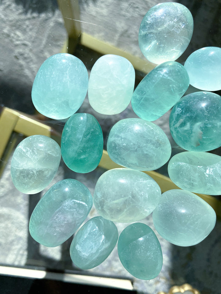 Green Fluorite Tumble