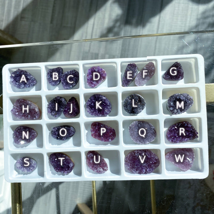 Rainbow Amethyst Mini Cluster Cabochon - You Choose