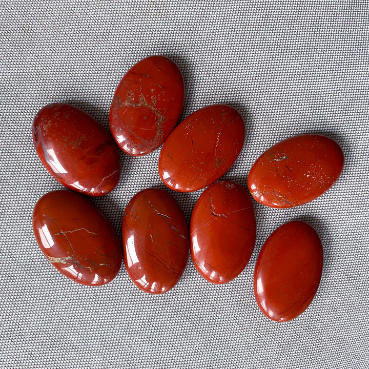 Small Red Jasper Palm - Imperfect