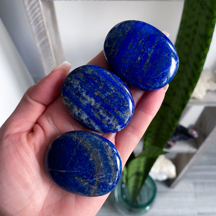 Small Lapis Lazuli Palm Stone