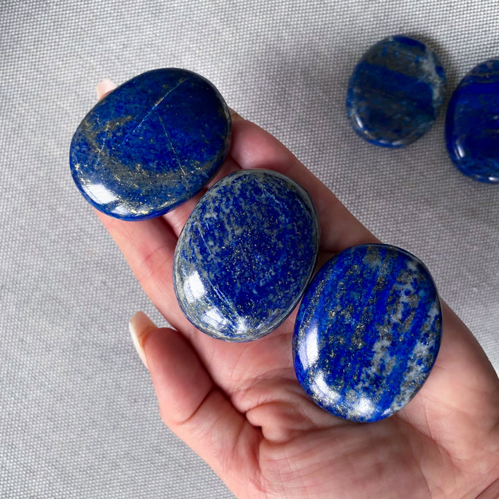 Small Lapis Lazuli Palm Stone