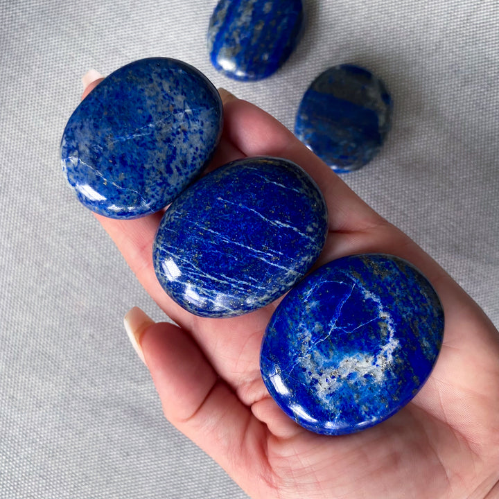 Small Lapis Lazuli Palm Stone