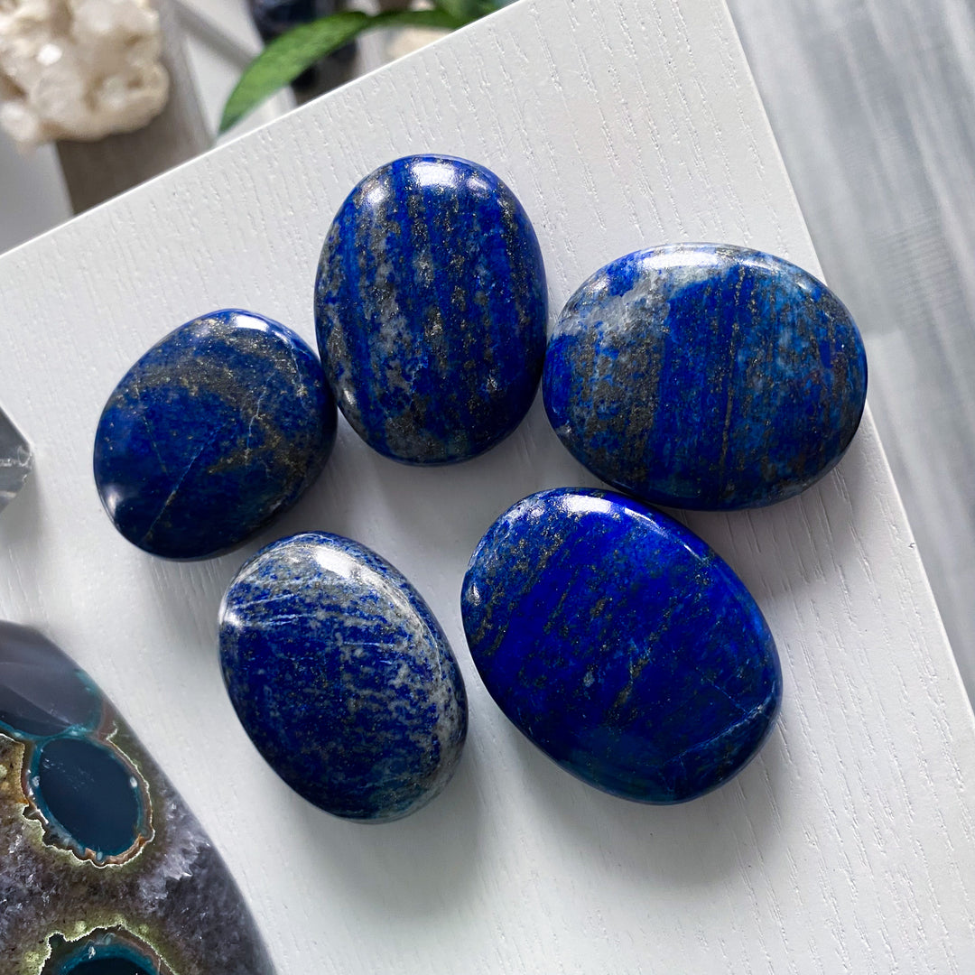 Small Lapis Lazuli Palm Stone
