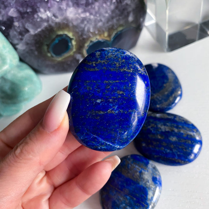 Small Lapis Lazuli Palm Stone
