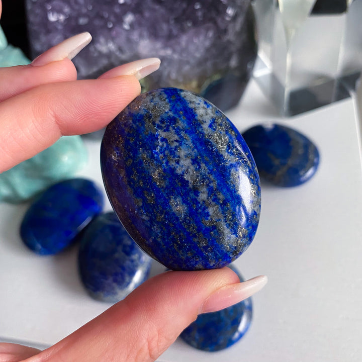 Small Lapis Lazuli Palm Stone